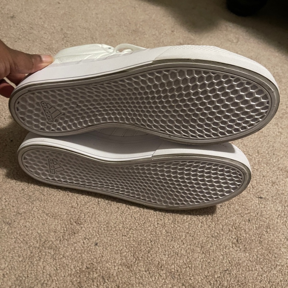 Adidas Bravada 2.0 Sneakers Size 10 White Platform Mid Shoes - Picture 4 of 9